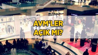 29 Ekim'de AVM'ler açık mı, kapalı mı? AVM'ler ne zaman açılacak, saat kaça kadar açık kalacak?