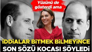 Kate ortaya çıktı ama kimse iyi olduğuna ikna olmadı… Prens William en sonunda sessizliğini bozdu 