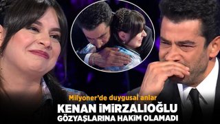 Kim Milyoner Olmak İster'de duygusal anlar! Kenan İmirzalıoğlu gözyaşlarına hakim olamadı 