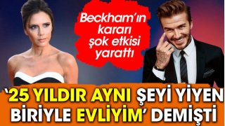 Beckham'ın kararı şok etkisi yarattı 