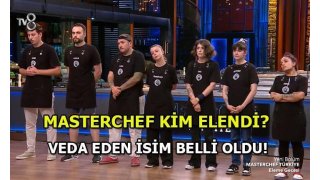 MASTERCHEF KİM ELENDİ? MasterChef'e bu hafta veda eden isim kim oldu? İşte MasterChef 18 Ağustos Pazar yarışmaya veda eden isim...